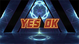 S1041青春有你2《YES OK》#原唱mv 动感炫酷健身操热门音乐节日晚会舞蹈演出舞台高清LED视频背景素材#可替换原版伴奏