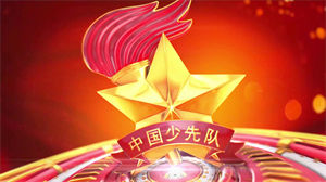 S1048中国少年先锋队队歌《我们是共产主义接班人》#原版伴奏 #带旋律 儿童卡通节日晚会舞蹈演出舞台mv高清LED视频背景素材