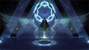 S1091走秀背景【3】#t台走秀 #动感音乐 炫酷粒子模特走秀舞台高清LED视频背景素材 #产品发布会