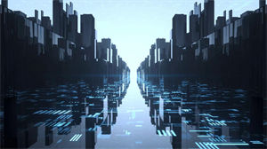 S1094走秀背景【6】#t台走秀 #视觉震撼 高级男装模特走秀动感高清LED视频背景素材 #加长背景音乐