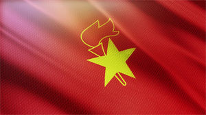 S1196中国少年先锋队《出旗曲》#小学生 #升旗仪式 高清LED视频背景素材