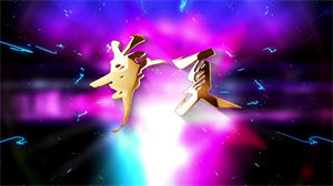 S1321中国舞《华夏》 #音乐 #完整版 #GAI 动感粒子炫酷mv儿童校园扇子舞蹈节日晚会演出舞台高清LED视频背景素材