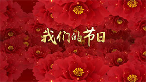 S1396《我们的节日》儿童开场舞蹈歌曲音乐mv节日晚会舞蹈演出舞台高清LED视频背景素材