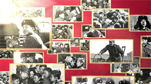 S1411朗诵《学习雷锋好榜样》#配乐 #无人声 儿童演讲比赛节日晚会演出舞台高清LED视频背景素材