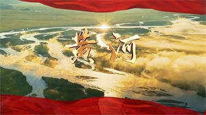 S1427歌曲朗诵串烧《我的祖国+黄河》#配乐版 儿童口才演讲演出舞台高清LED视频背景素材