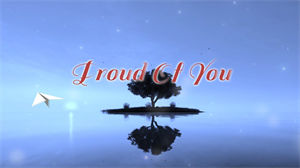 S1575冯曦妤《Proud Of You》#伴奏 #无人声 我的骄傲英文版儿童歌曲节日晚会舞蹈演出舞台高清LED视频背景素材