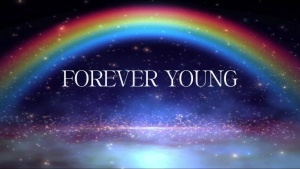 S1981单依纯《forever young》#伴奏 #无人声 唯美蓝色粒子歌曲节日晚会舞蹈演出舞台高清LED视频背景素材